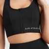 Quilted Zip Front Bra 329