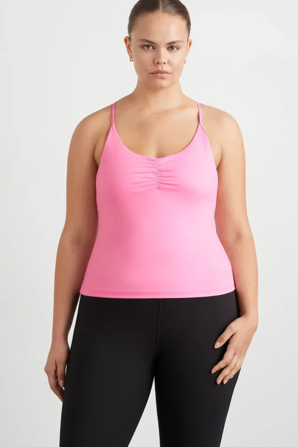Ruched Active Tank 349