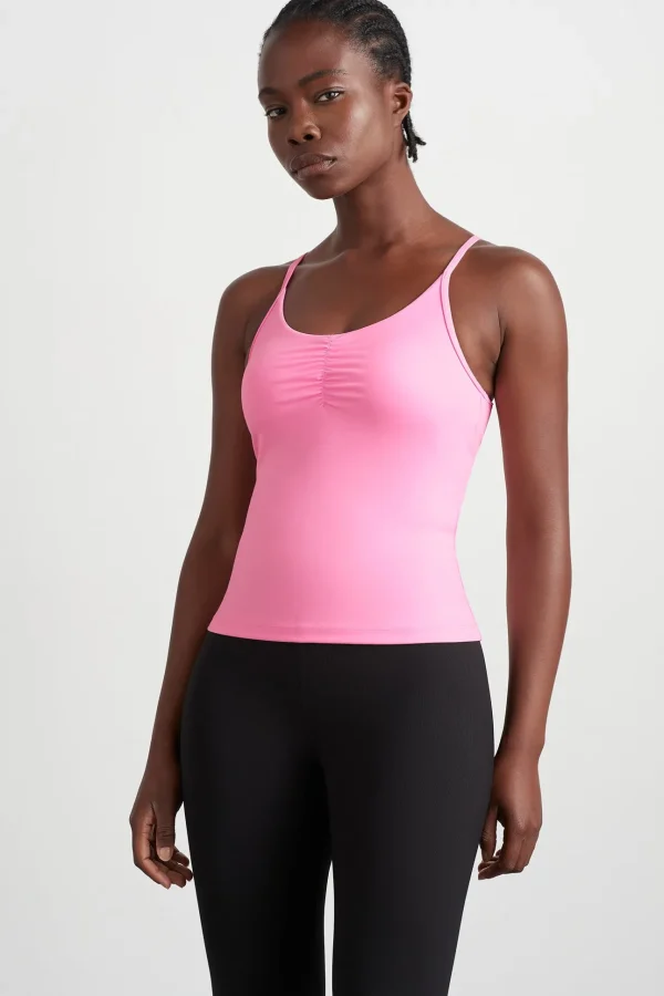 Ruched Active Tank 349