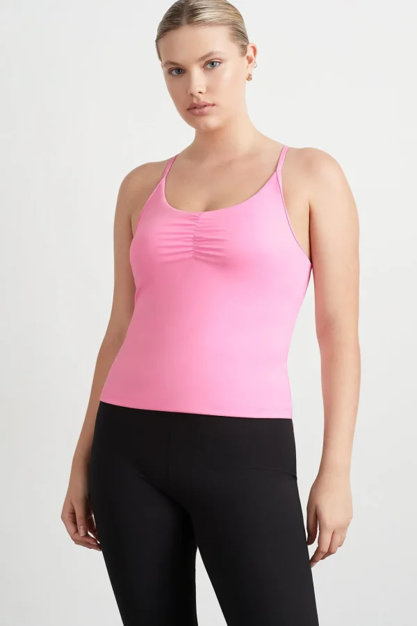 Ruched Active Tank 349