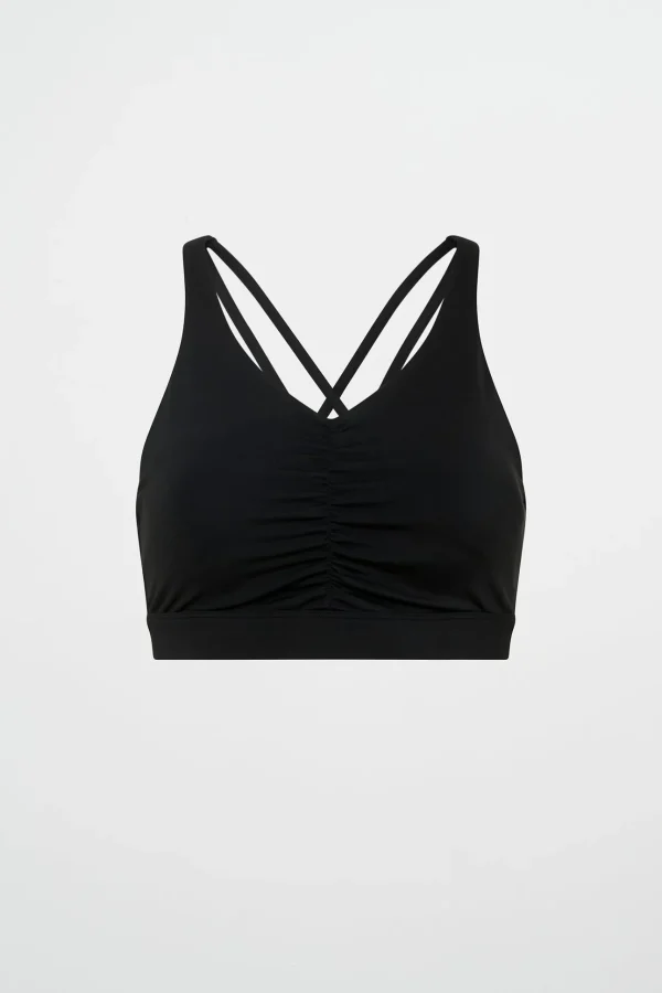 Ruched Crossback Bra 353