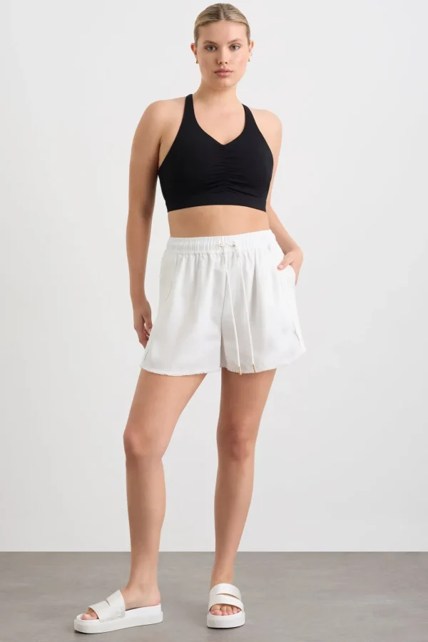 Ruched Crossback Bra 353