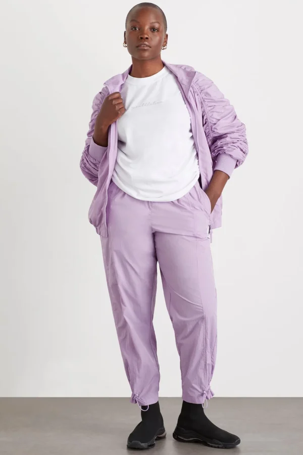 Ruched Hood Spray Jacket 736