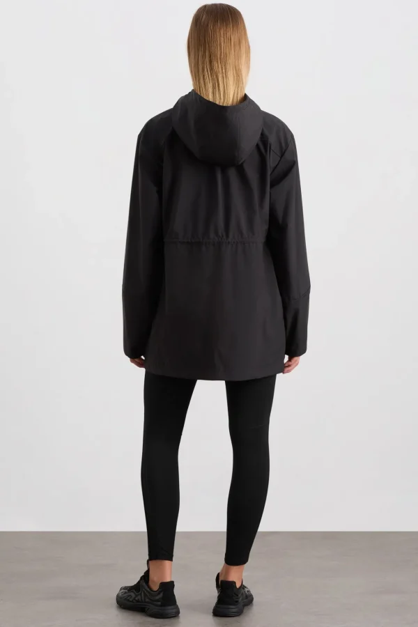 Ruched Longline Parka 767