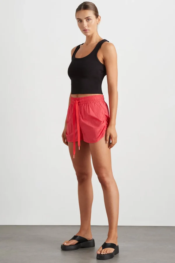Ruched Running Short 602