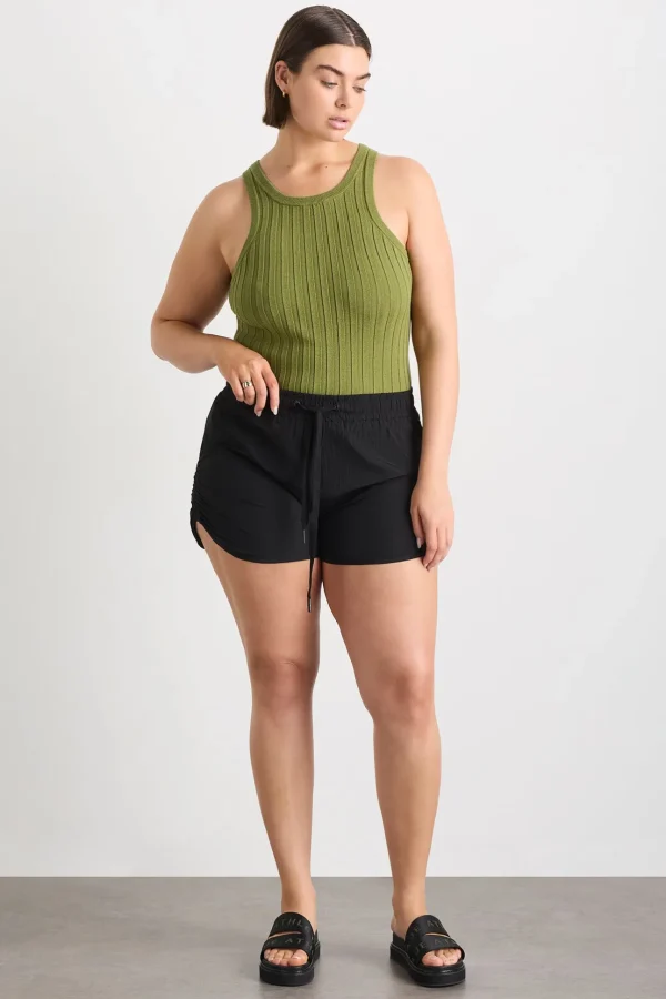 Ruched Running Short 602