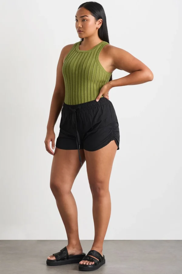 Ruched Running Short 602