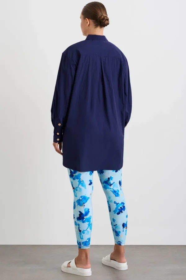 Side Split Windbreaker Shirt 406
