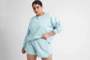 Signature Embossed Logo Crew Jumper 401