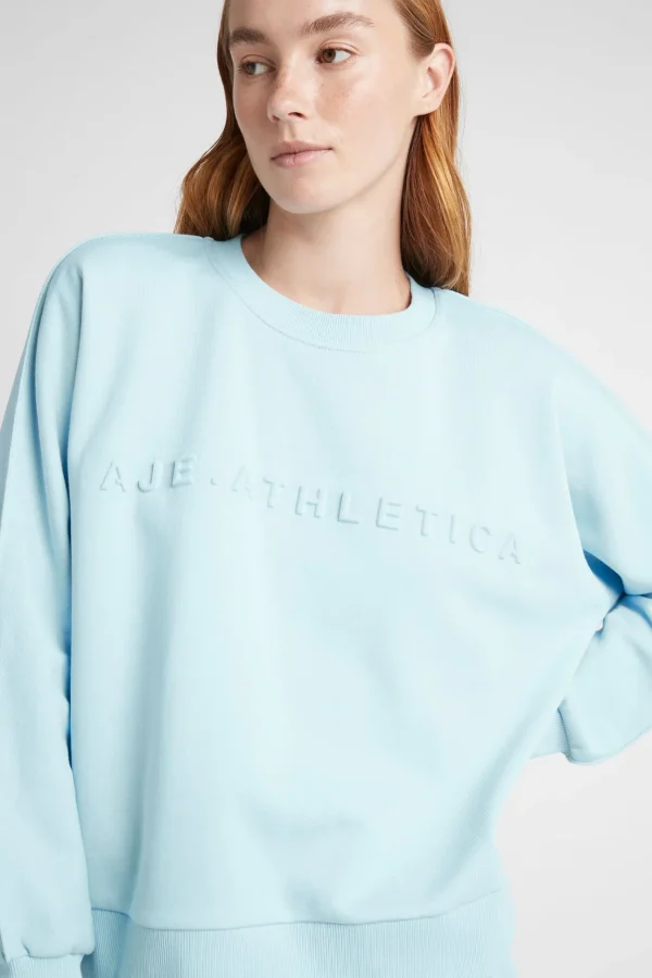 Signature Embossed Logo Crew Jumper 401