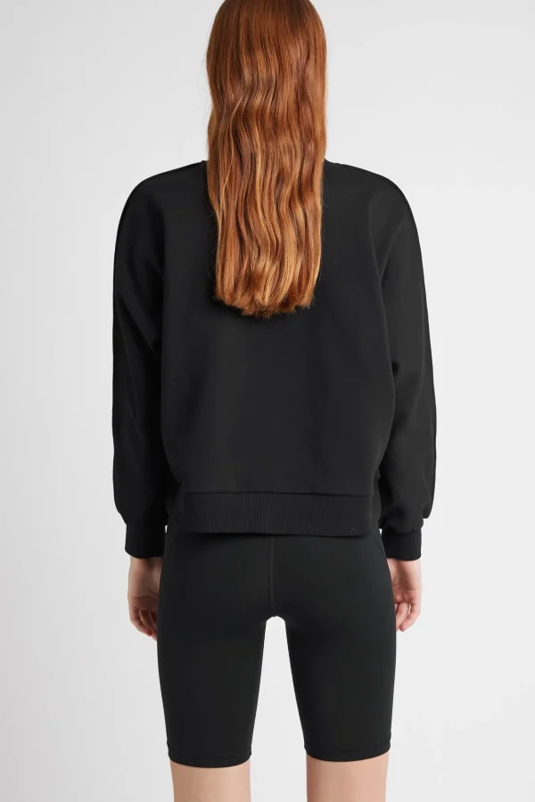 Signature Embossed Logo Crew Jumper 401