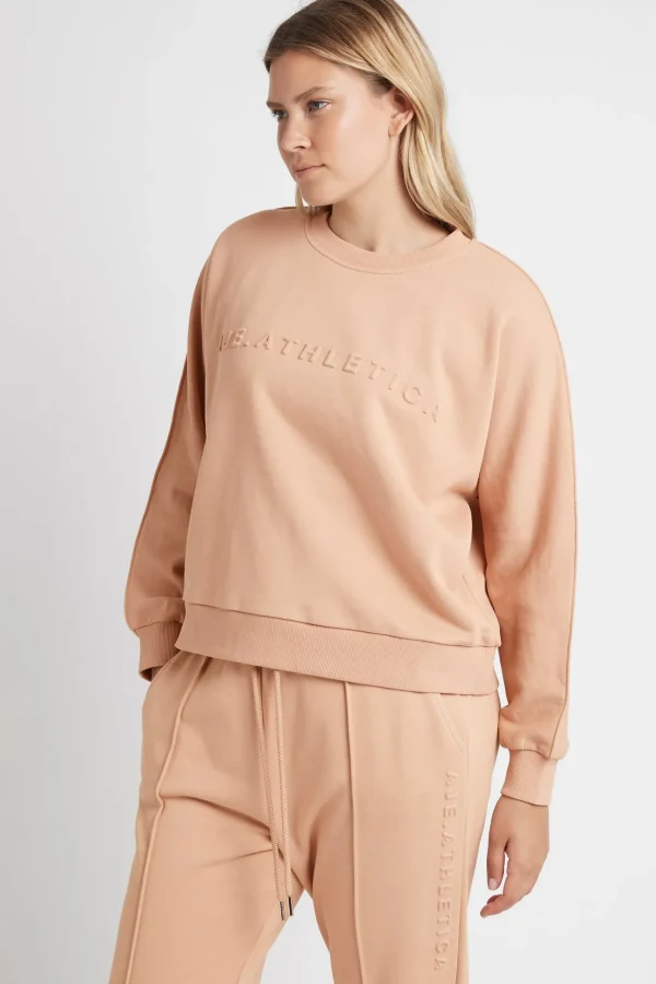 Signature Embossed Logo Crew Jumper 401