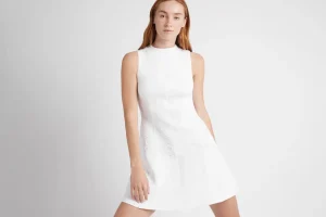 Signature Logo Spacer Knit Mini Dress 802