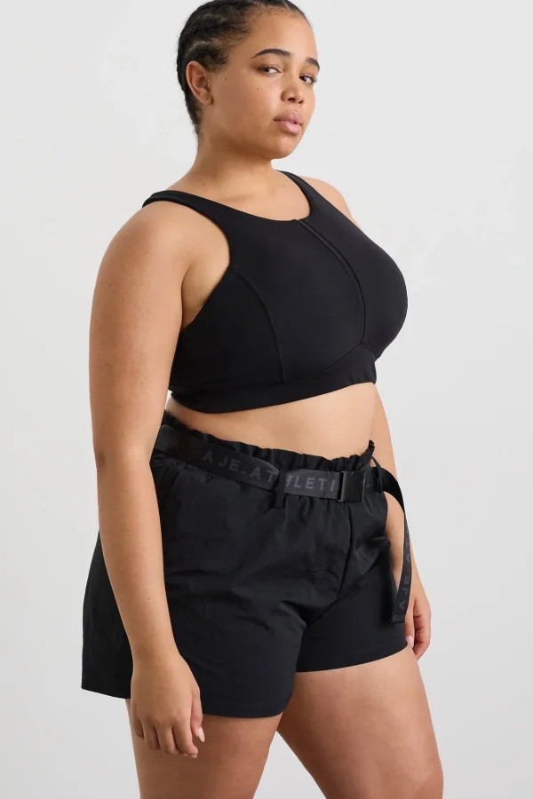 Spiderback Logo Mesh Bra 369