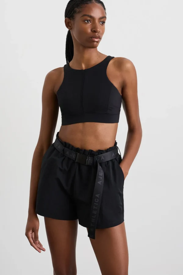 Spiderback Logo Mesh Bra 369