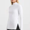 Split Hem Mock Top 434
