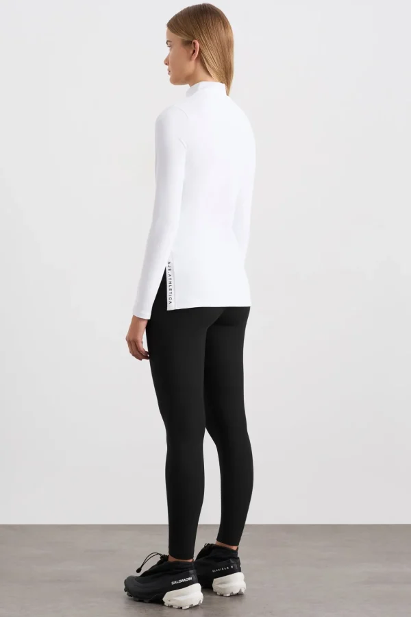 Split Hem Mock Top 434
