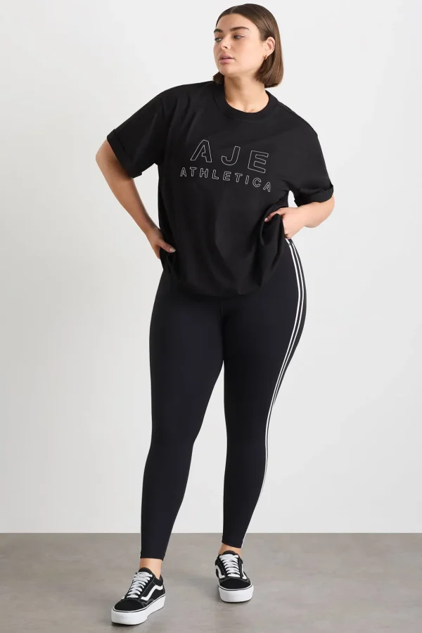 Stripe Full Length Legging 232