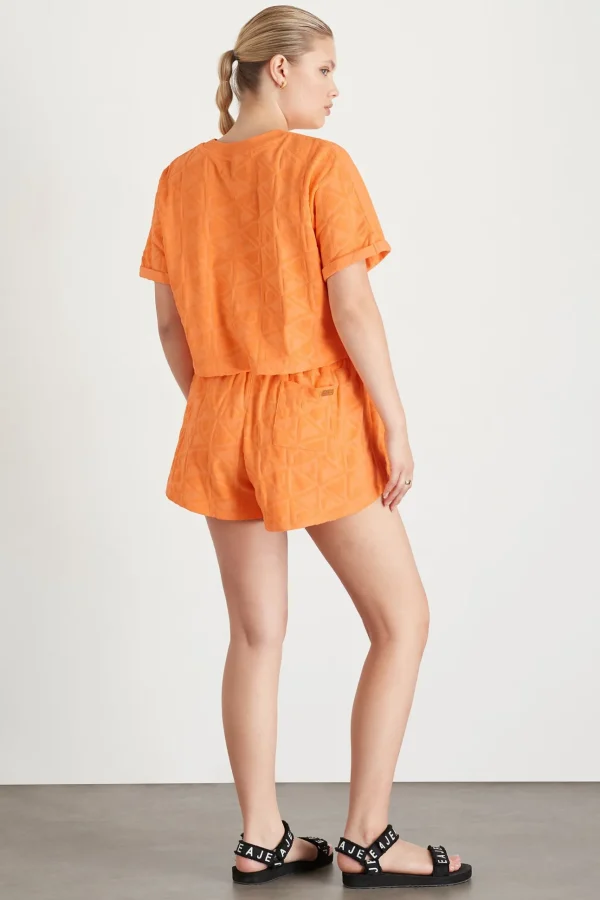Terry Cropped Tee 416