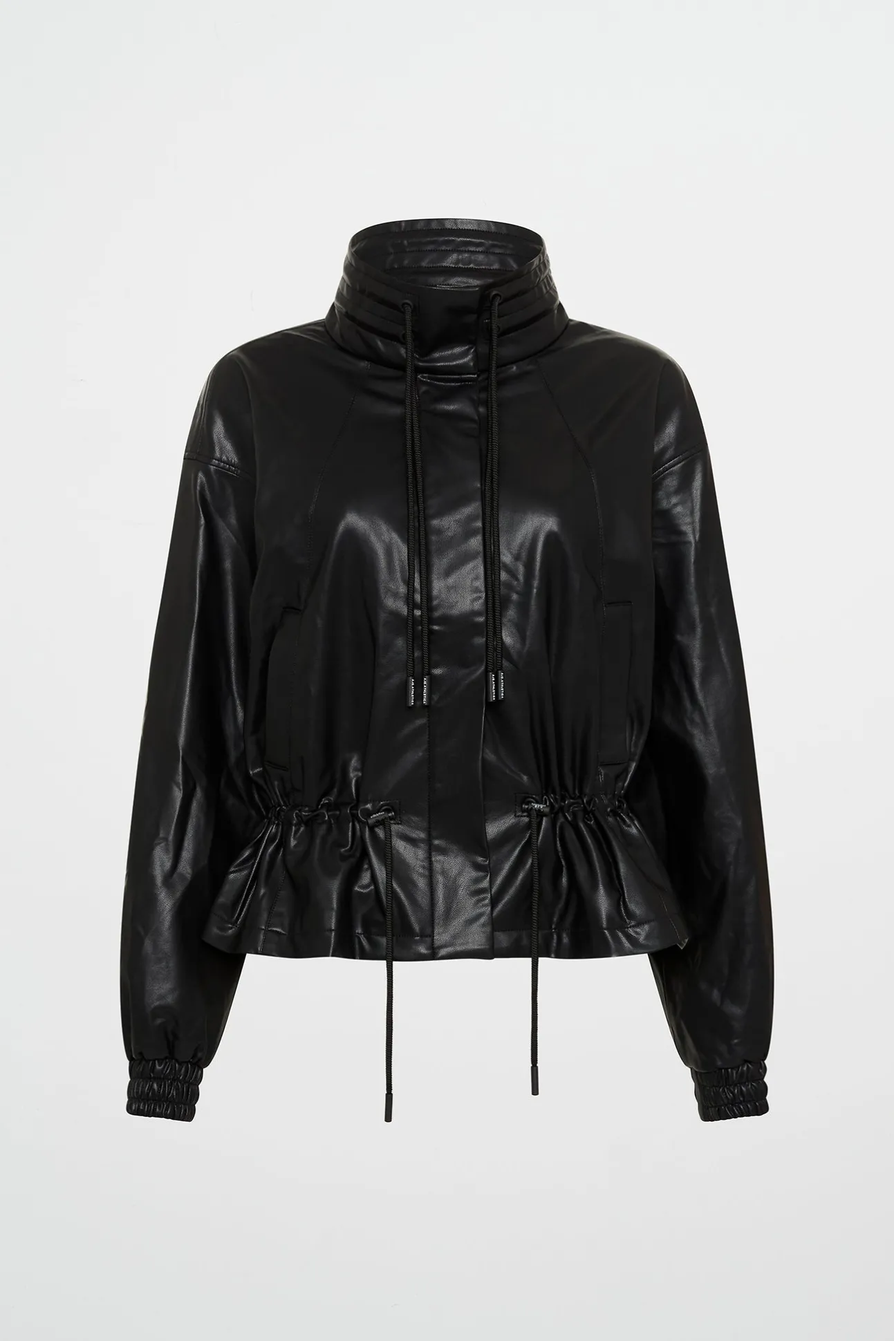 vegan_leather_ruched_jack_1.webp Vegan Leather Ruched Jacket 770
