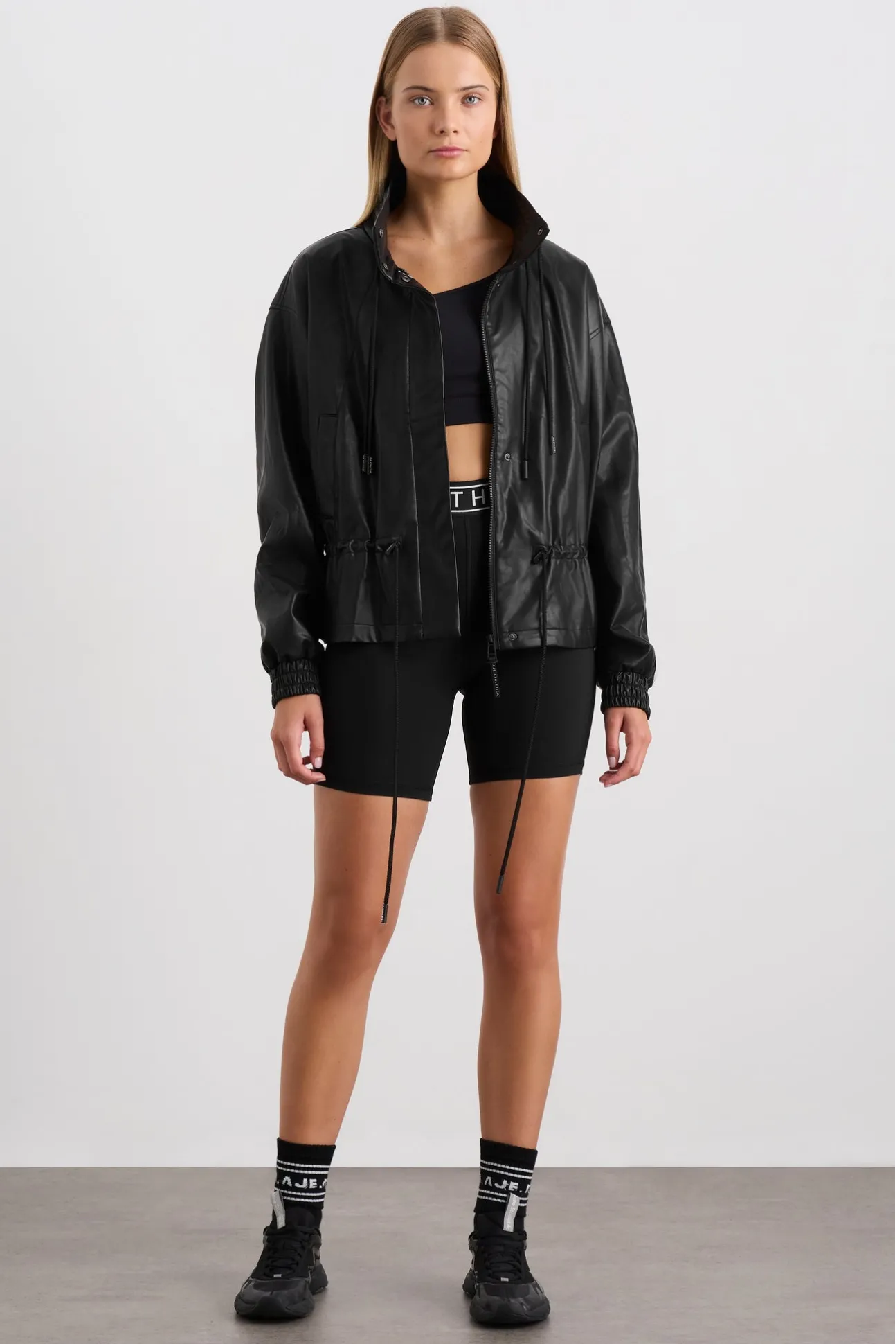 vegan_leather_ruched_jack_2.webp Vegan Leather Ruched Jacket 770