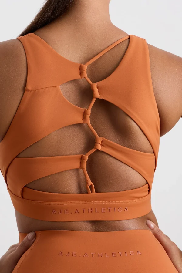 Winding Road High Neck Bra 364