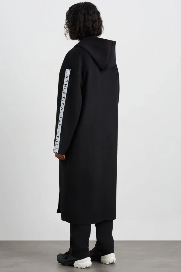 Wool Blend Long Line Coat 773