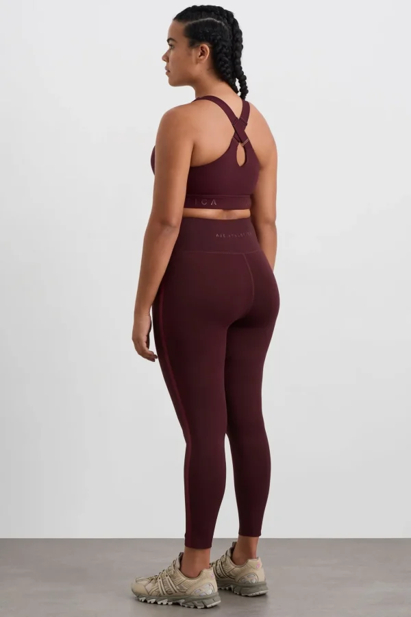 Zip Front Logotape Sports Bra 319