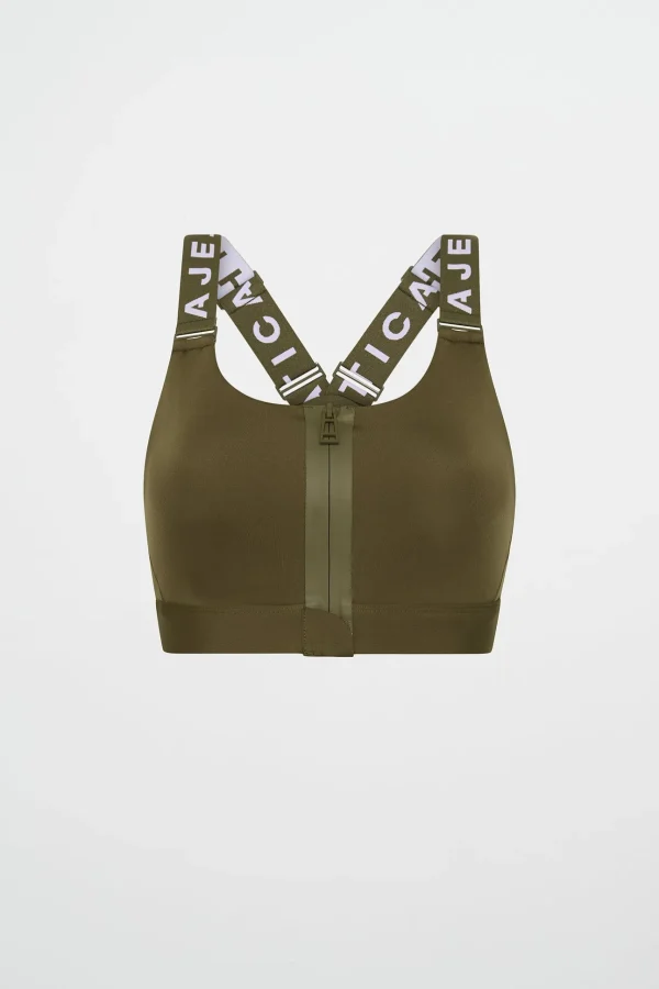 Zip Front Sports Bra 304