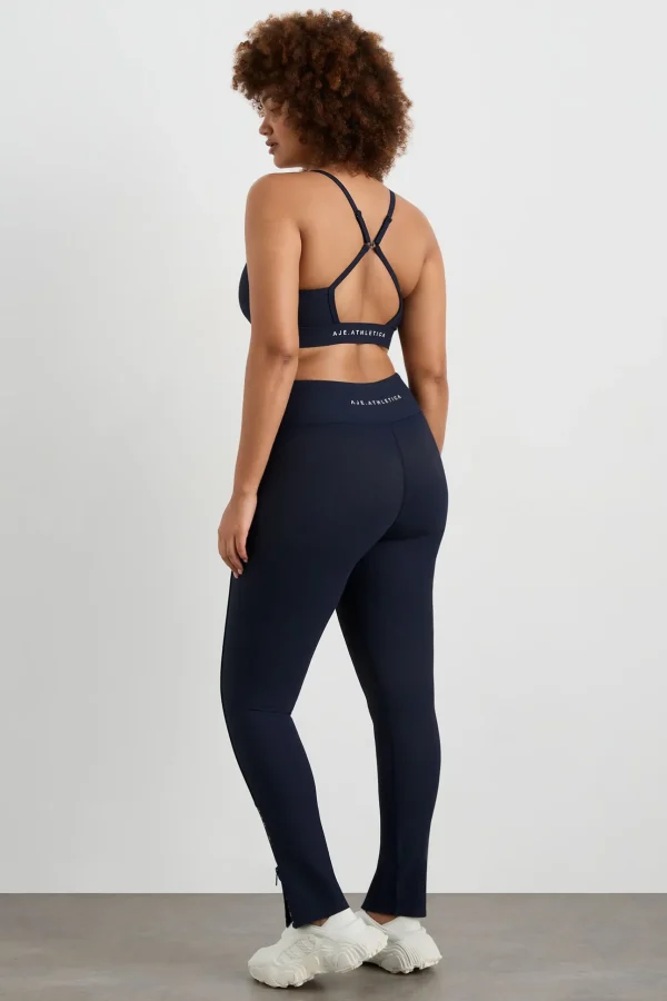 7/8 Zip Hem Leggings 252