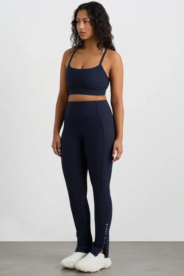 7/8 Zip Hem Leggings 252